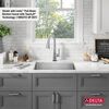 24&rdquo; Undermount Stainless Steel Single Bowl Laundry Utility Kitchen Sink with Accessories